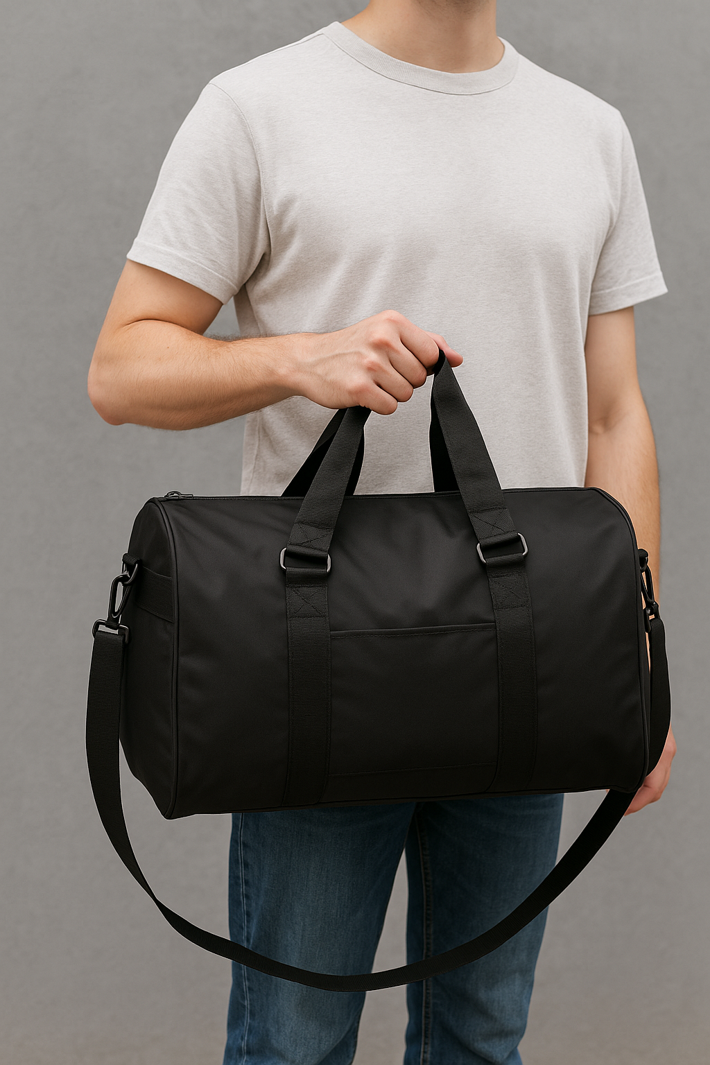 LEONARD | REISETASCHE AUS OXFORD MIT CROSSBODY-FUNKTION
