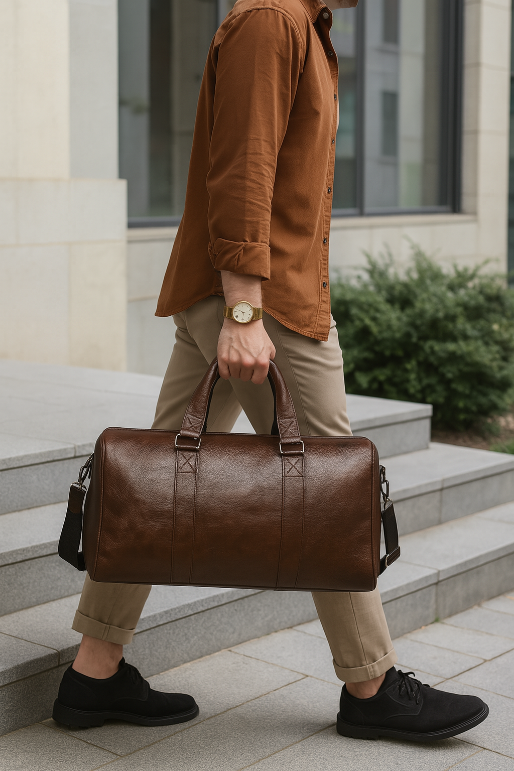 MONACO | REISETASCHE AUS PU LEDER FÜR HERREN UND DAMEN – SPORT & WEEKENDER
