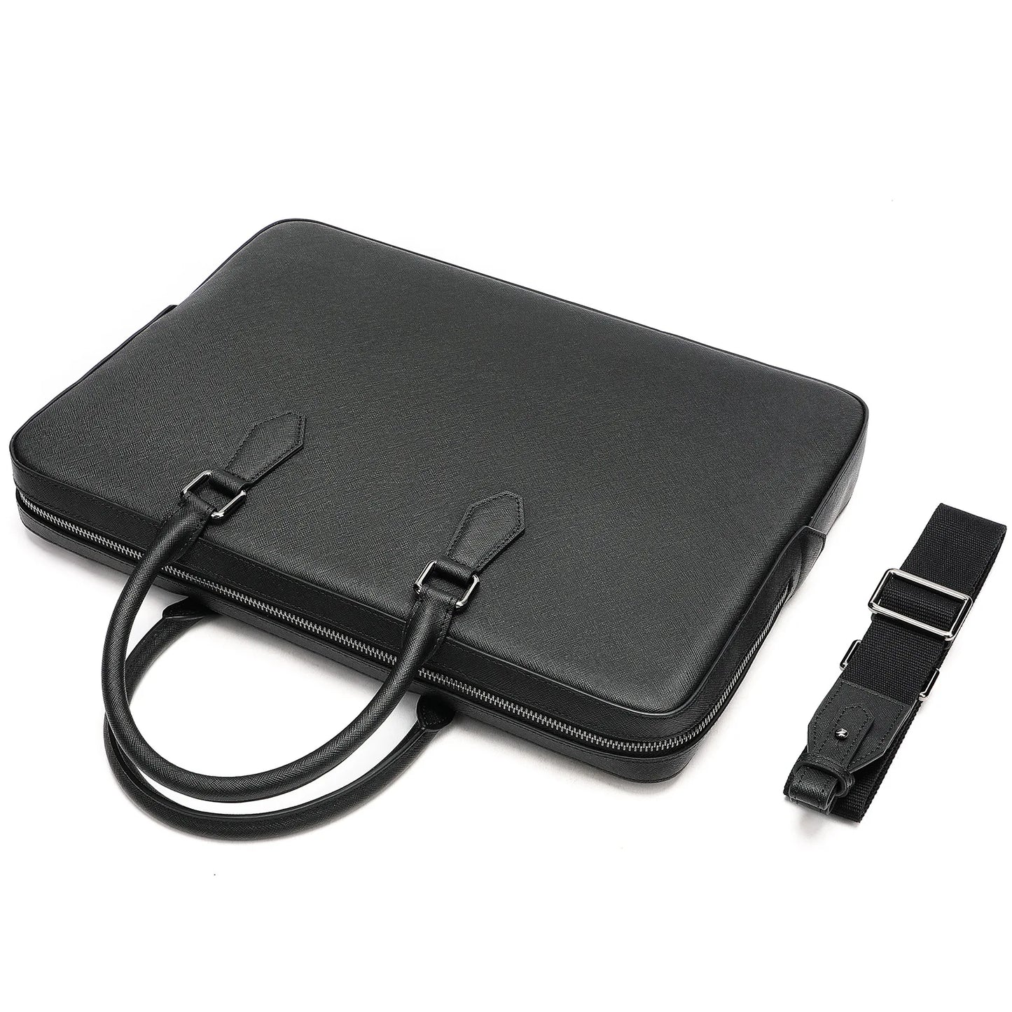 ELIAN LEDER-LAPTOPTASCHE – ECHTLEDER AKTENTASCHE MIT GROSSER KAPAZITÄT