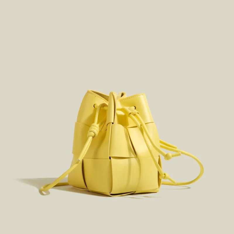 ANIKADEL BEUTELTASCHE – KOMPAKTER LEDER-BEUTEL MIT ZUGBAND & CROSSBODY-RIEMEN