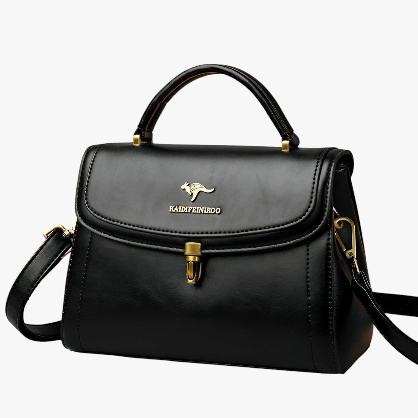 ARABELLA SCHULTERTASCHE IM MINI-VINTAGE LOOK MIT GOLDDETAILS