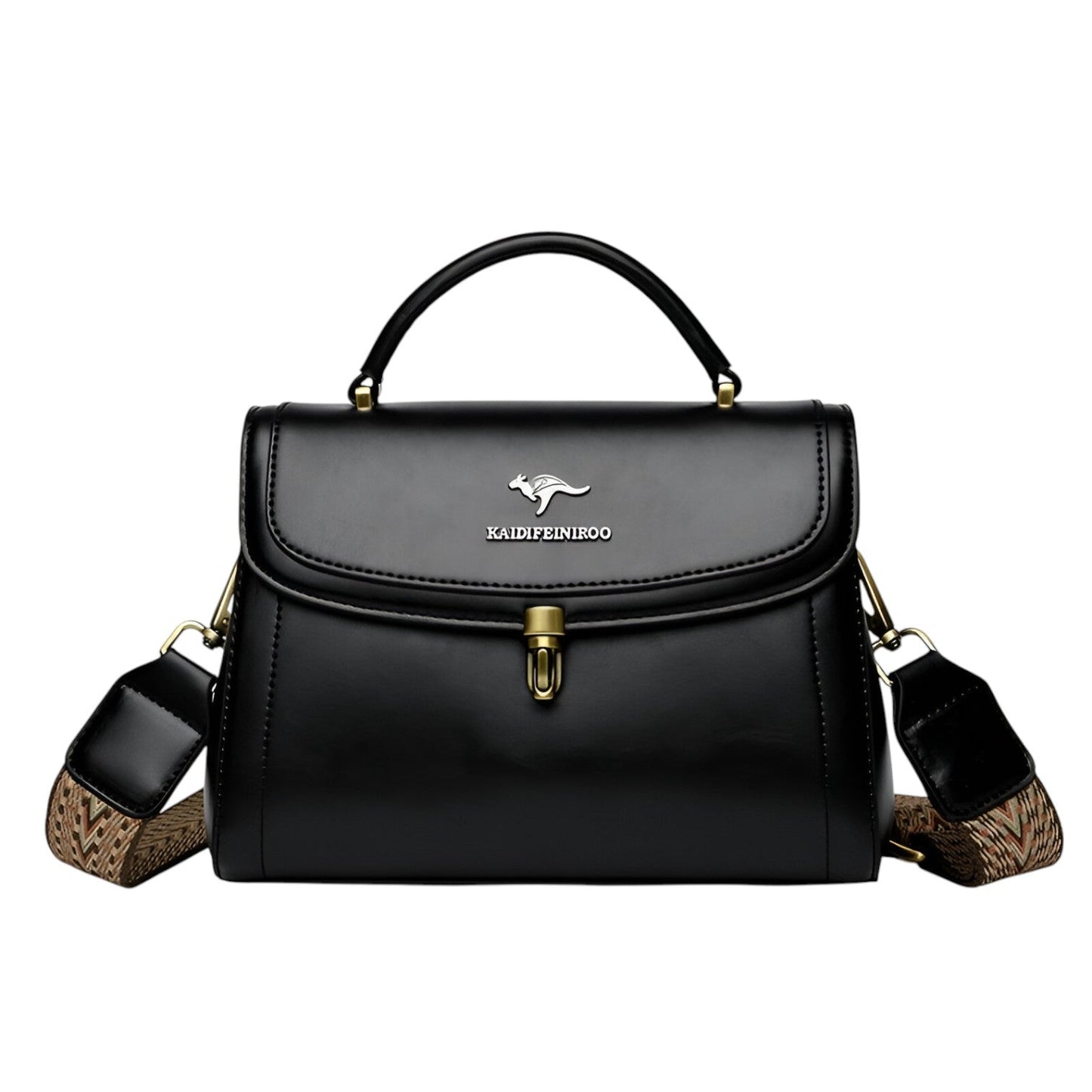 ARABELLA SCHULTERTASCHE IM MINI-VINTAGE LOOK MIT GOLDDETAILS