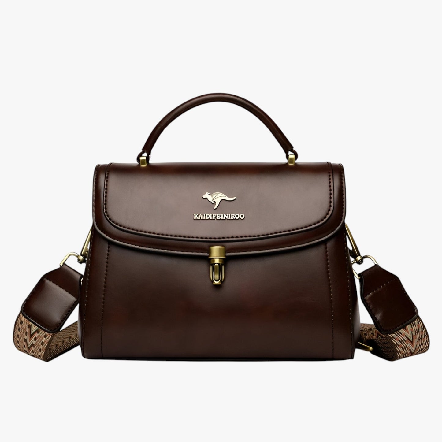 ARABELLA SCHULTERTASCHE IM MINI-VINTAGE LOOK MIT GOLDDETAILS