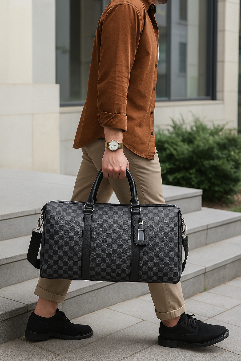 MONACO | REISETASCHE AUS PU LEDER FÜR HERREN UND DAMEN – SPORT & WEEKENDER