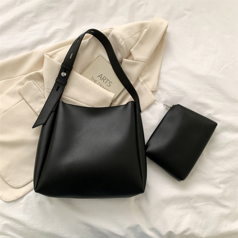 BELLA SCHULTERTASCHE – MINIMALISTISCHE VEGANE TASCHE MIT STRUKTUR & STYLE