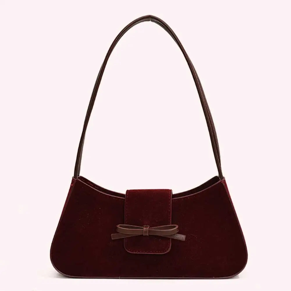 BOGER SAMT-HOBOBAG MIT SCHLEIFE