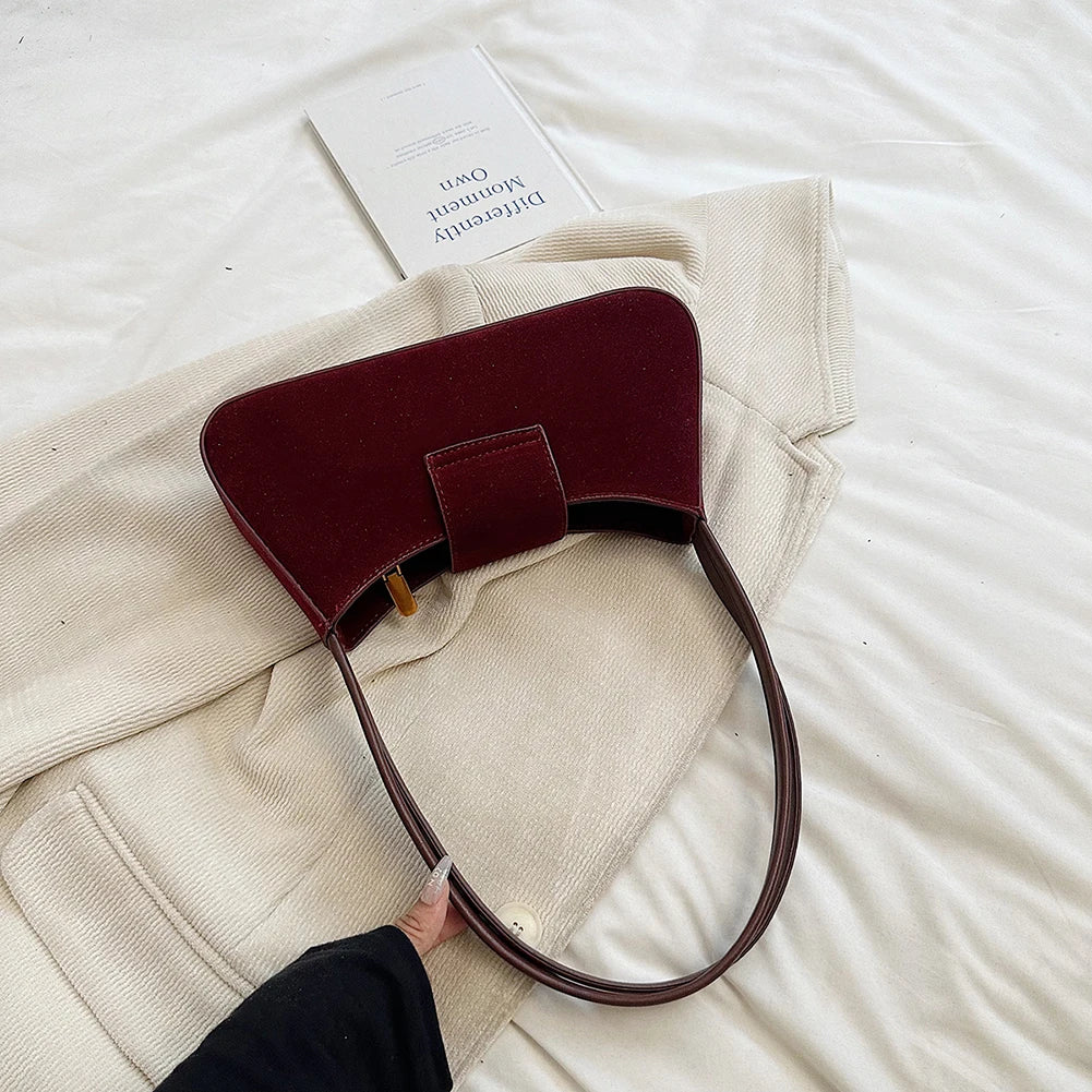 BOGER SAMT-HOBOBAG MIT SCHLEIFE