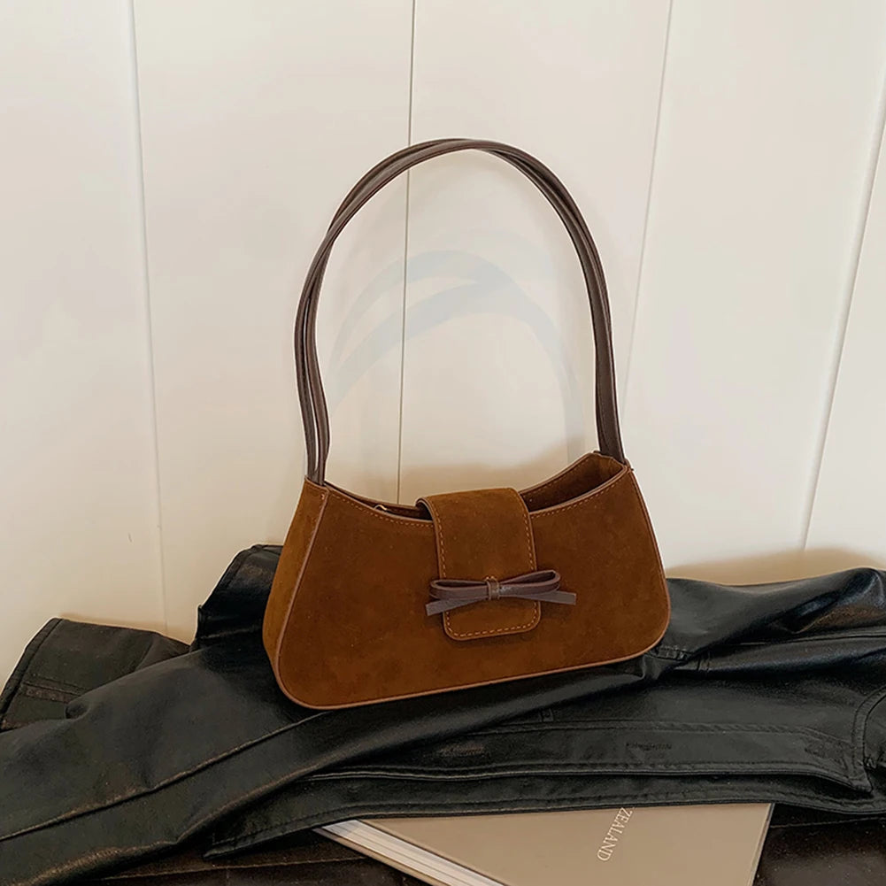 BOGER SAMT-HOBOBAG MIT SCHLEIFE