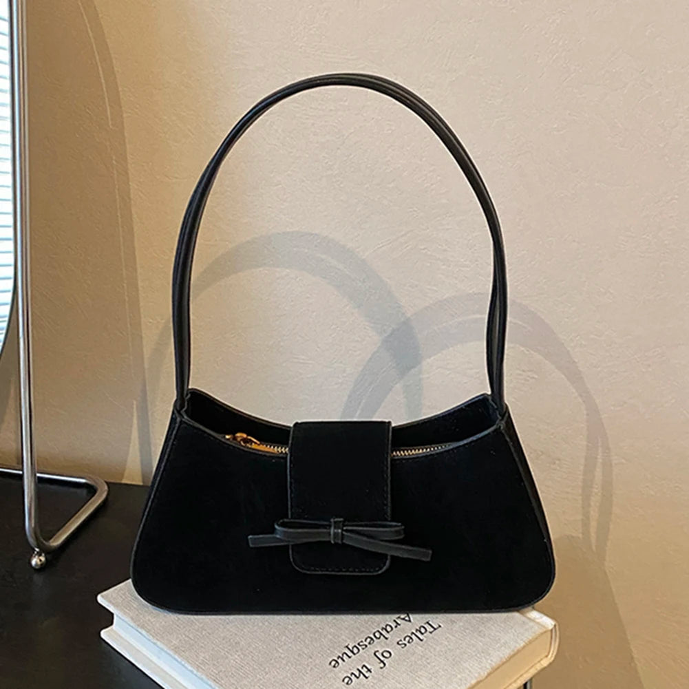 BOGER SAMT-HOBOBAG MIT SCHLEIFE