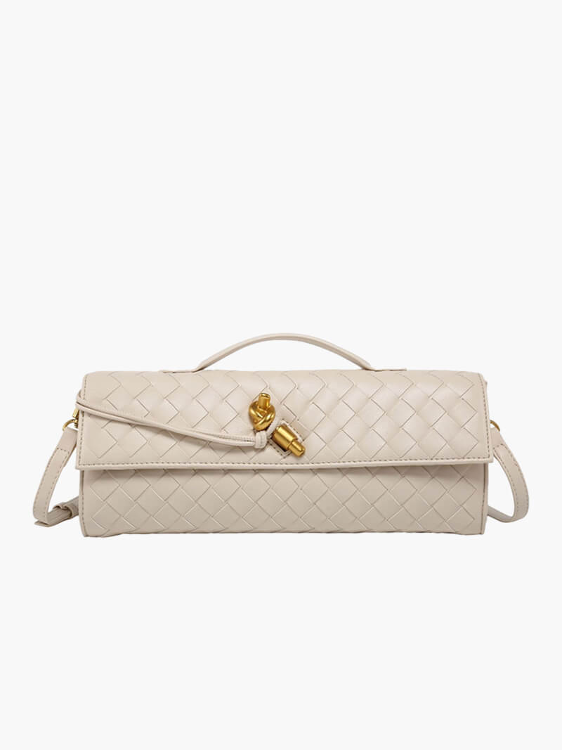 NYSSA SCHULTERTASCHE – GESTEPPTER LOOK MIT GOLDDETAIL & PARISIAN CHIC