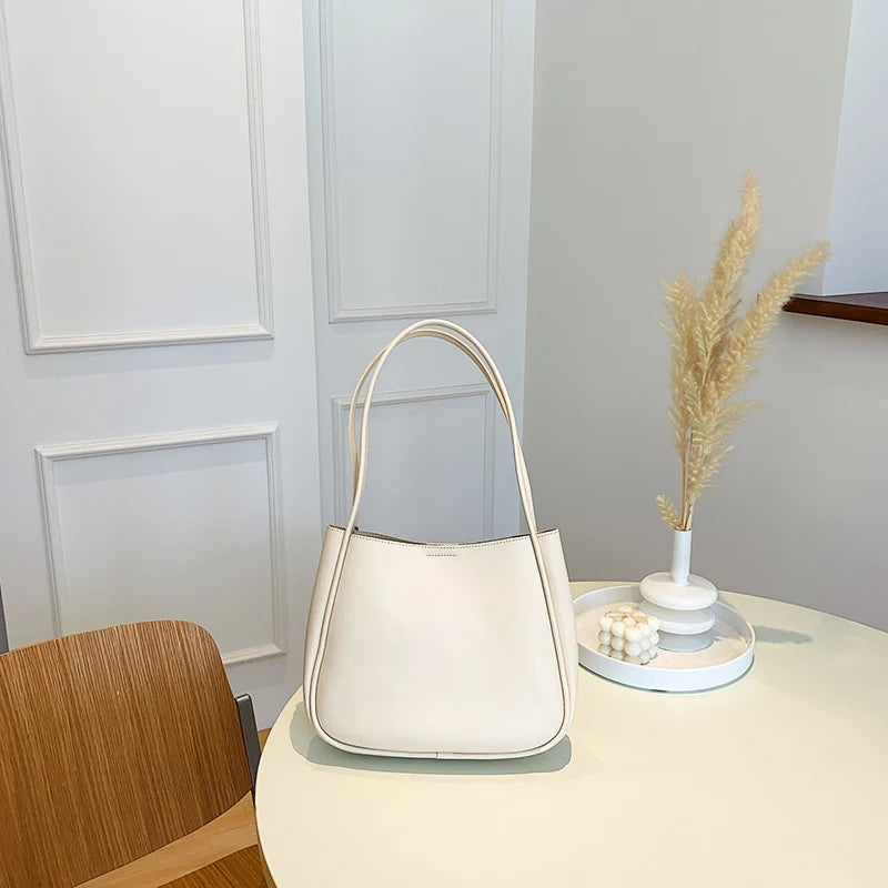 YOGODINS SCHULTERTASCHE – KLASSISCHE UNTERARMTASCHE AUS PU-LEDER