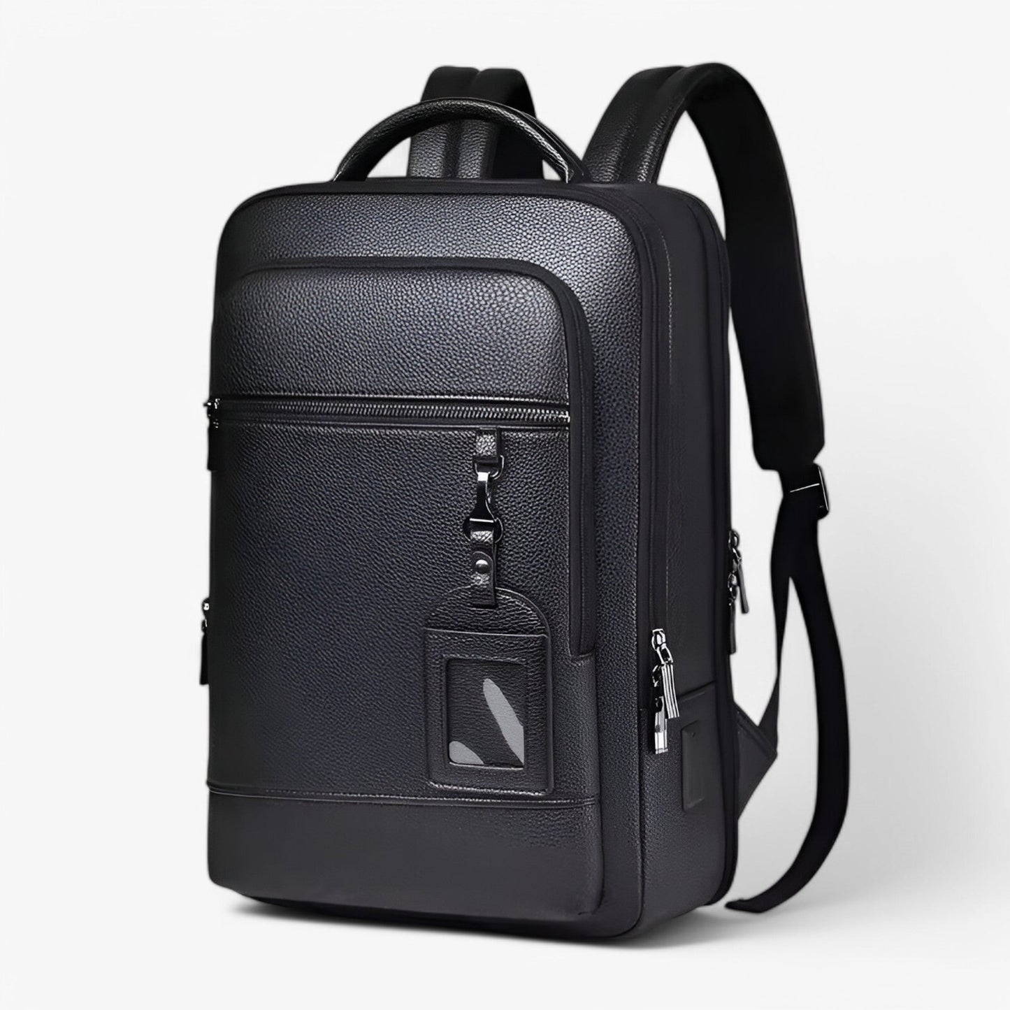 VALENCIA LAPTOPRUCKSACK AUS LEDERLOOK FÜR BÜRO UND REISEN