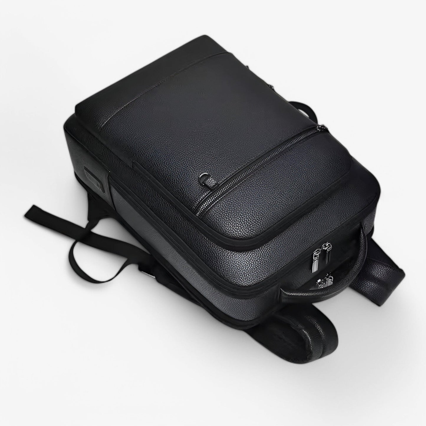VALENCIA LAPTOPRUCKSACK AUS LEDERLOOK FÜR BÜRO UND REISEN