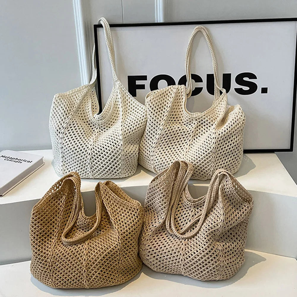NOUVELLE HÄKELTASCHE – BOHO HOBO BAG FÜR SOMMER & STRAND