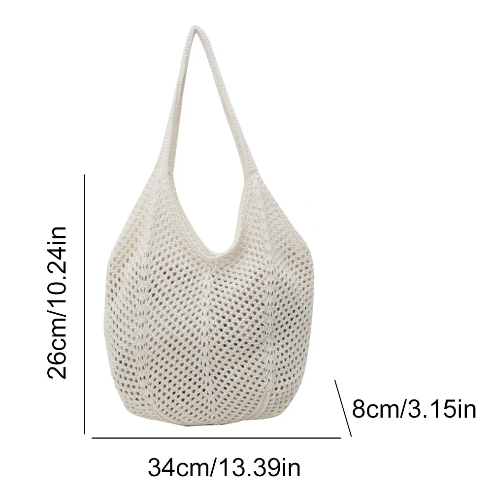NOUVELLE HÄKELTASCHE – BOHO HOBO BAG FÜR SOMMER & STRAND