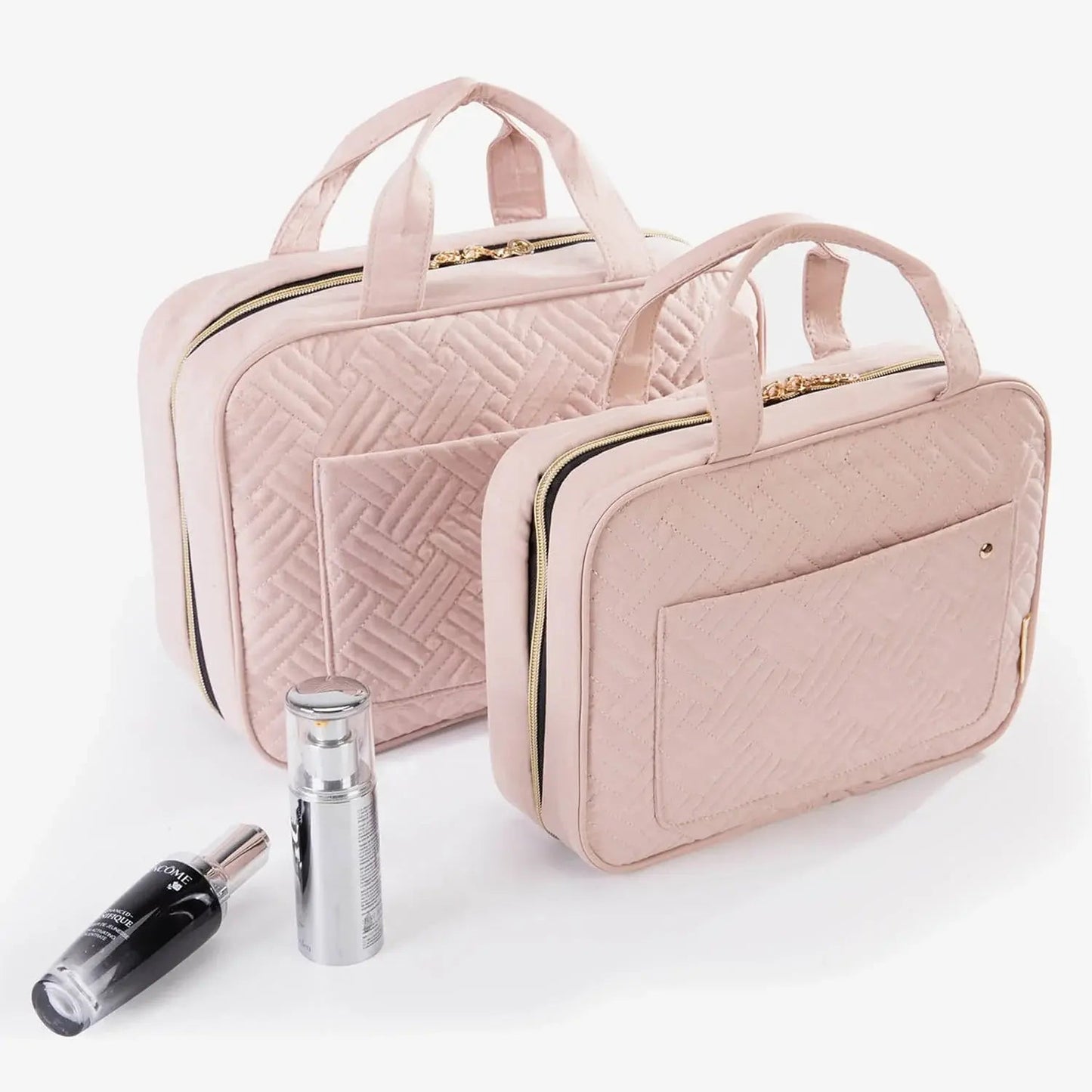 NAYLA KULTURBEUTEL – FALTBARE BEAUTYTASCHE MIT HAKEN