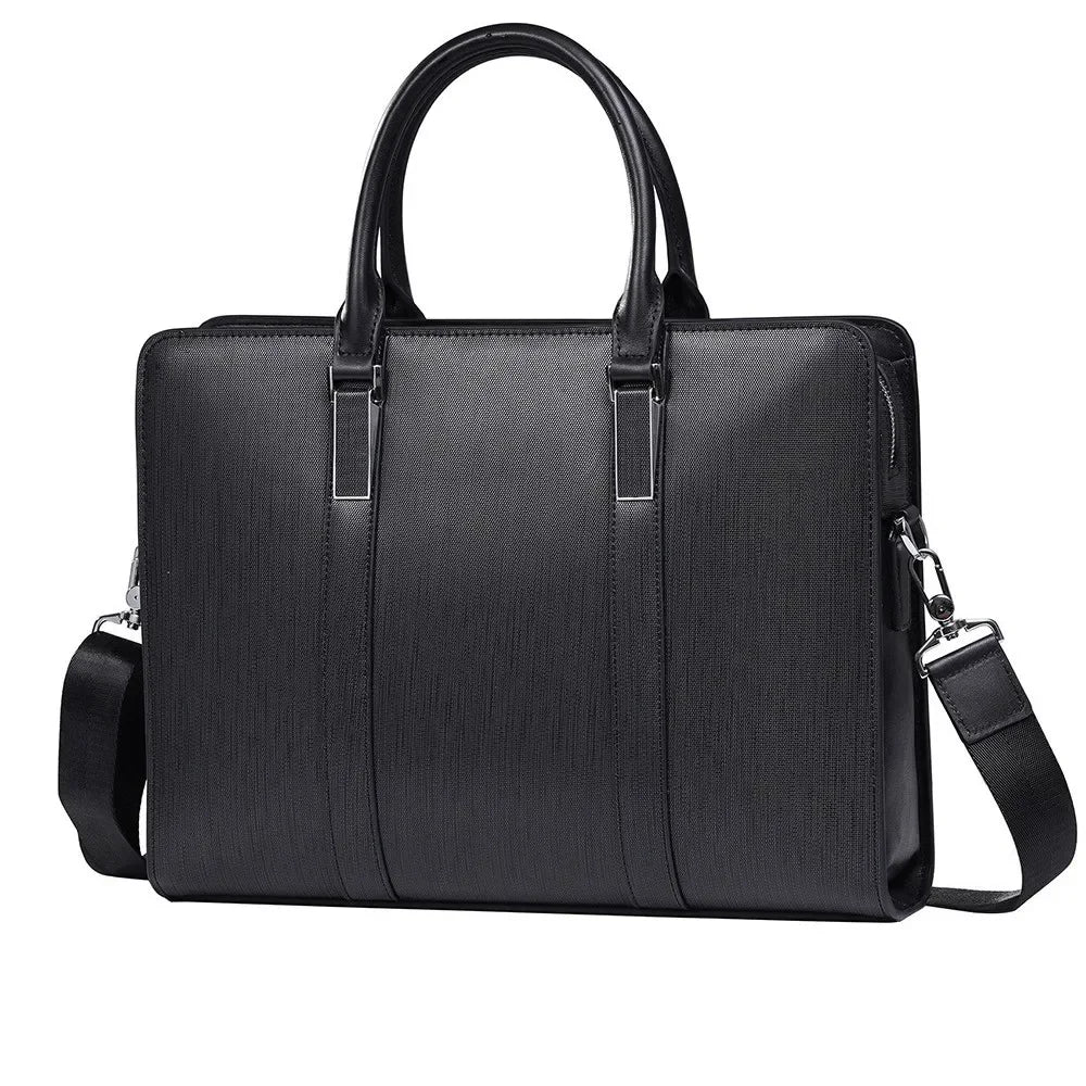 LUGANO LEDER-AKTENTASCHE MIT ZAHLENSCHLOSS – ELEGANT & SICHER