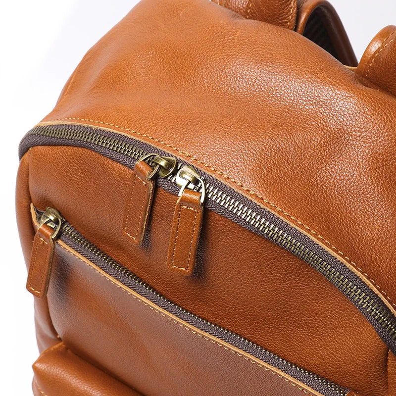 MENDOZA LAPTOPRUCKSACK – ELEGANTER HERREN-RUCKSACK AUS LEDEROPTIK