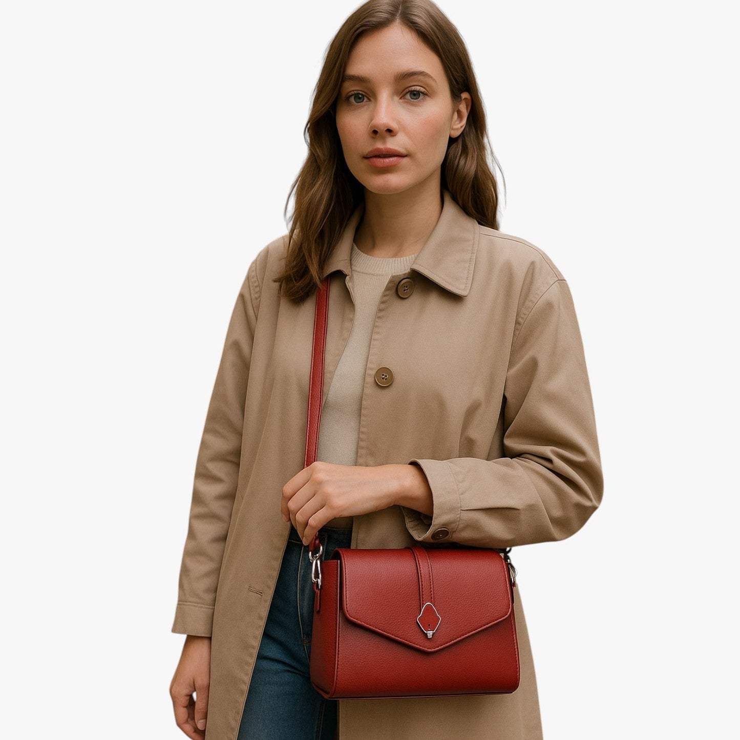 SAVONA SCHULTERTASCHE IM CROSSBODY-STIL FÜR CITY UND EVENTS