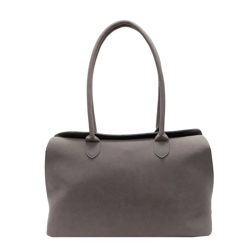 VERONA STOFFTASCHE MIT REISSVERSCHLUSS UND INNENFÄCHERN