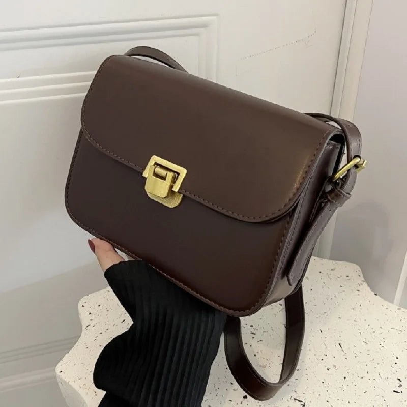 LAINA UMHÄNGETASCHE – QUADRATISCHE MINI-SHOULDERBAG AUS PU-LEDER
