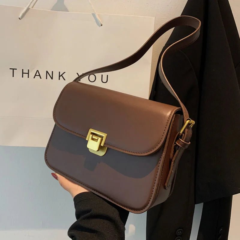 LAINA UMHÄNGETASCHE – QUADRATISCHE MINI-SHOULDERBAG AUS PU-LEDER