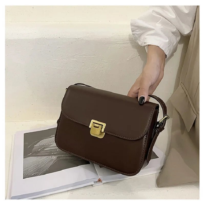LAINA UMHÄNGETASCHE – QUADRATISCHE MINI-SHOULDERBAG AUS PU-LEDER