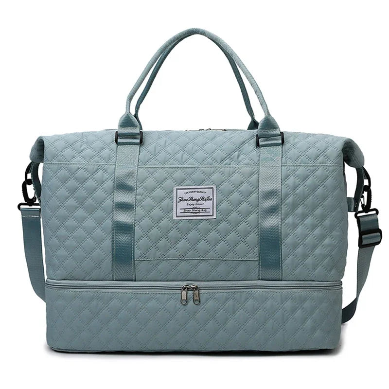 TALLINN REISETASCHE AUS NYLON – UNISEX DUFFLE BAG MIT NASSFACH
