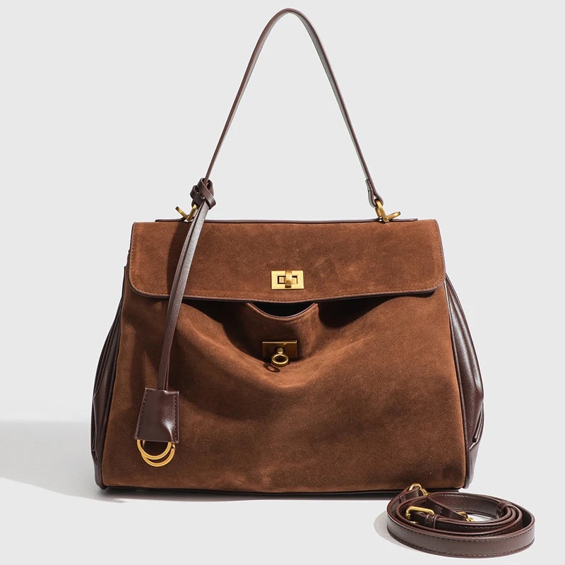 RAEMY LUXUS-SCHULTERTASCHE AUS WILDLEDEROPTIK