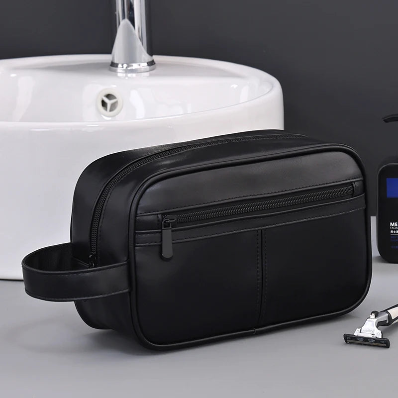 GENUA KULTURTASCHE AUS LEDER – ELEGANTE REISE- & AUFBEWAHRUNGSTASCHE