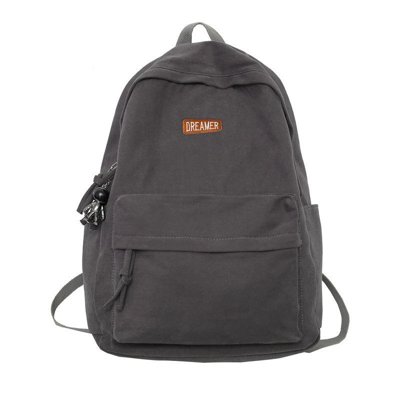 MOHAVI RUCKSACK – LÄSSIGER CANVAS LAPTOPRUCKSACK FÜR JUGEND & UNI