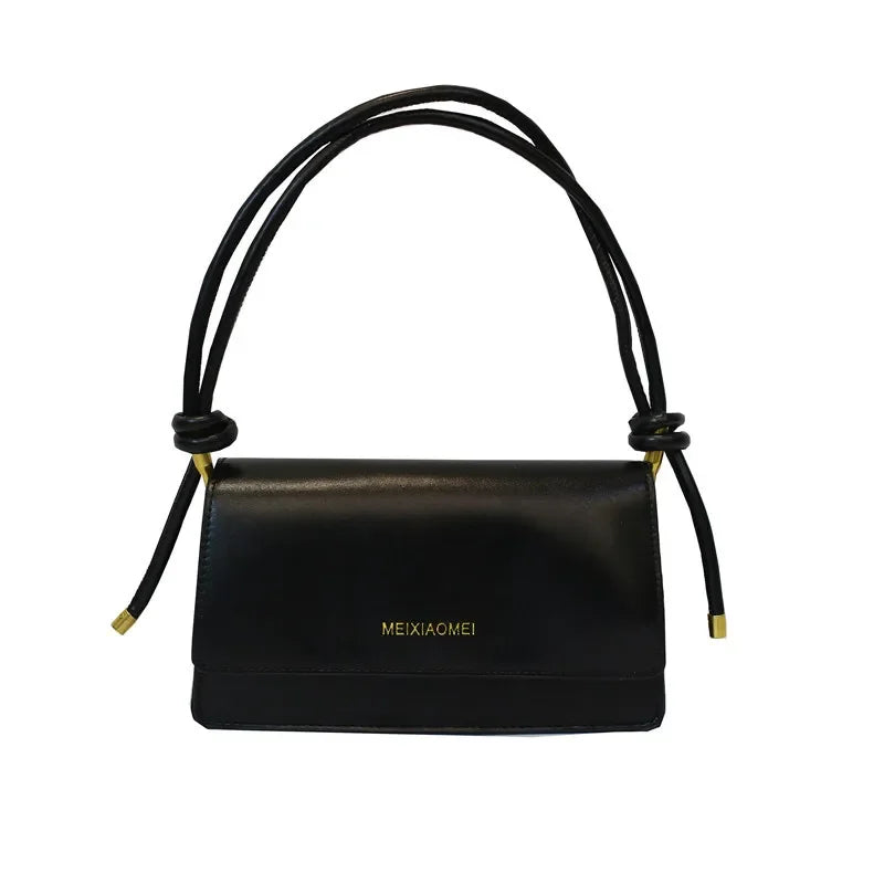 MEIXIAOMEI UMHÄNGETASCHE – KLASSISCHE SHOULDER BAG IN CREME ODER BRAUN