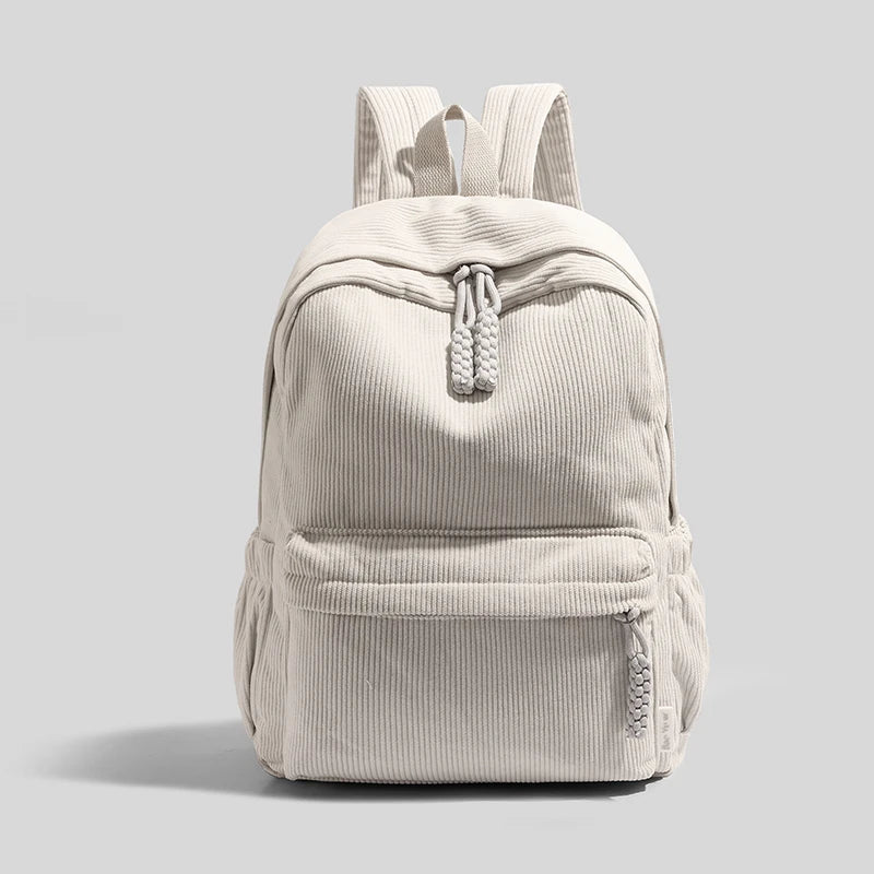 NOEL CORD-RUCKSACK – SCHULRUCKSACK MIT RETRO-LOOK & LAPTOPFACH