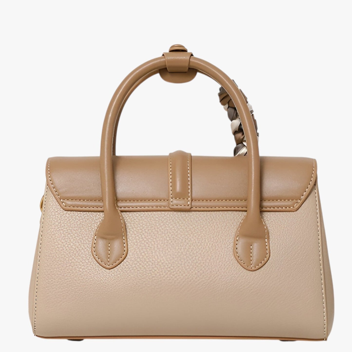 PALERMO SCHULTERTASCHE MIT HALSTUCH UND GOLDENER SCHNALLE