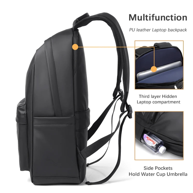 VARNA LEDER-RUCKSACK – ELEGANTER LAPTOPRUCKSACK FÜR HERREN