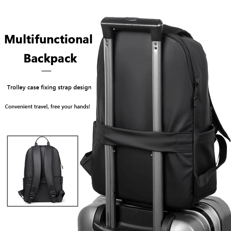 VARNA LEDER-RUCKSACK – ELEGANTER LAPTOPRUCKSACK FÜR HERREN