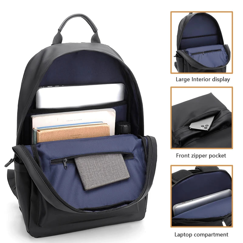 VARNA LEDER-RUCKSACK – ELEGANTER LAPTOPRUCKSACK FÜR HERREN