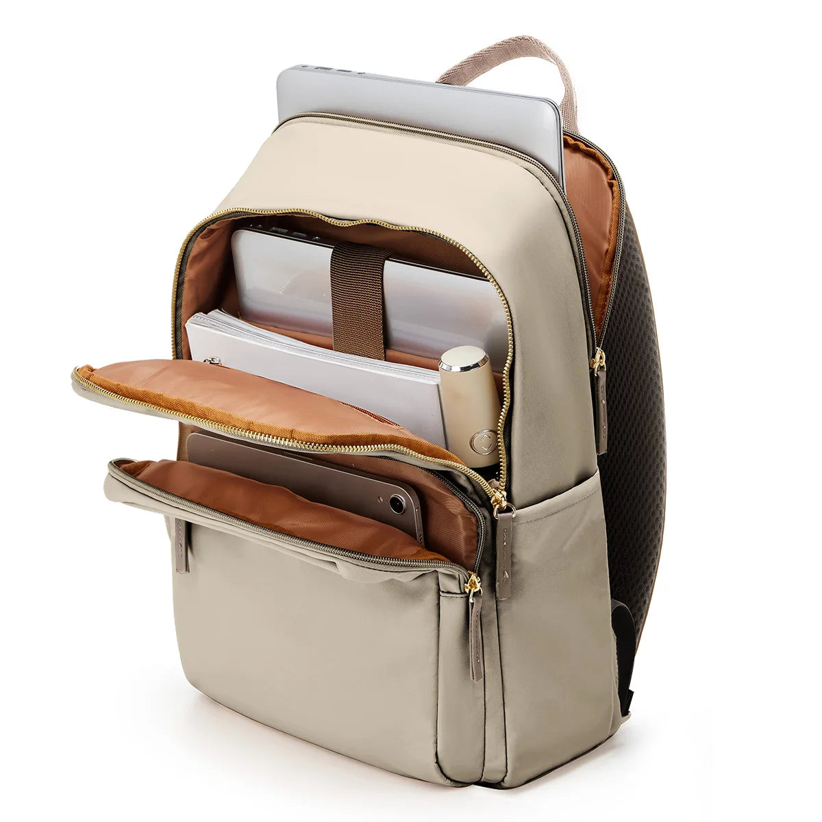 TALARA BUSINESS-RUCKSACK MIT LAPTOPFACH – LEICHT, GERÄUMIG & STILVOLL