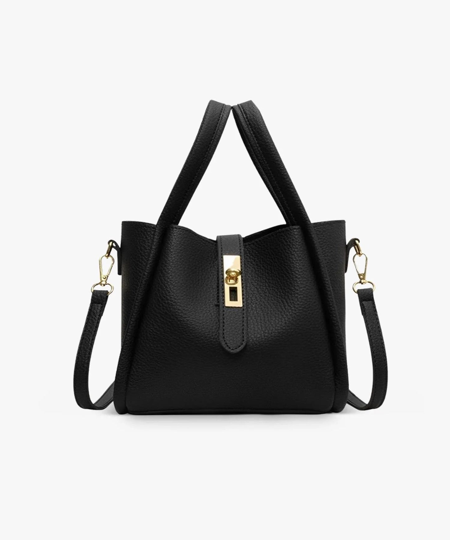 CARMELA SCHULTERTASCHE – ELEGANTE TASCHE MIT SCHLOSSDETAIL
