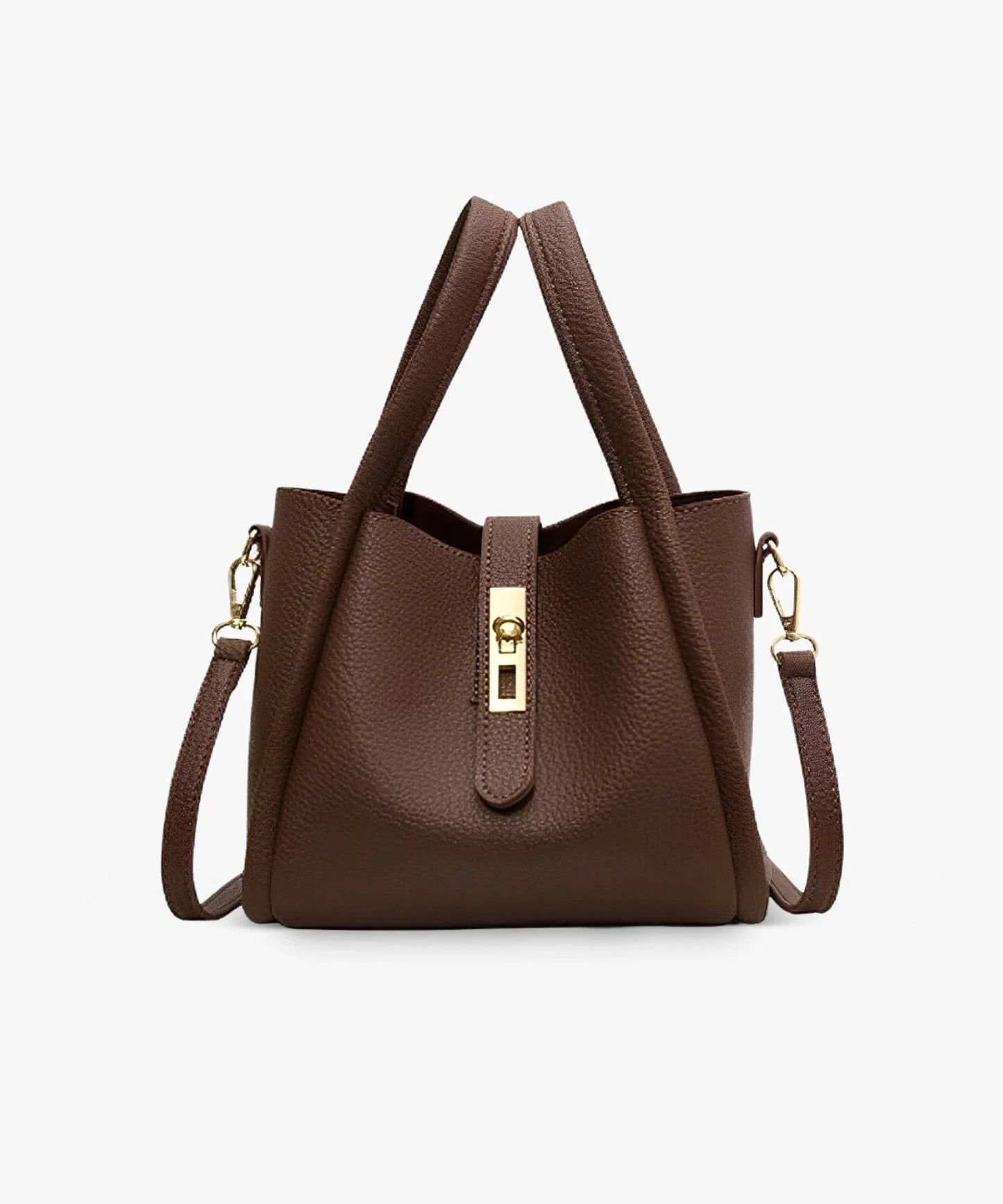 CARMELA SCHULTERTASCHE – ELEGANTE TASCHE MIT SCHLOSSDETAIL