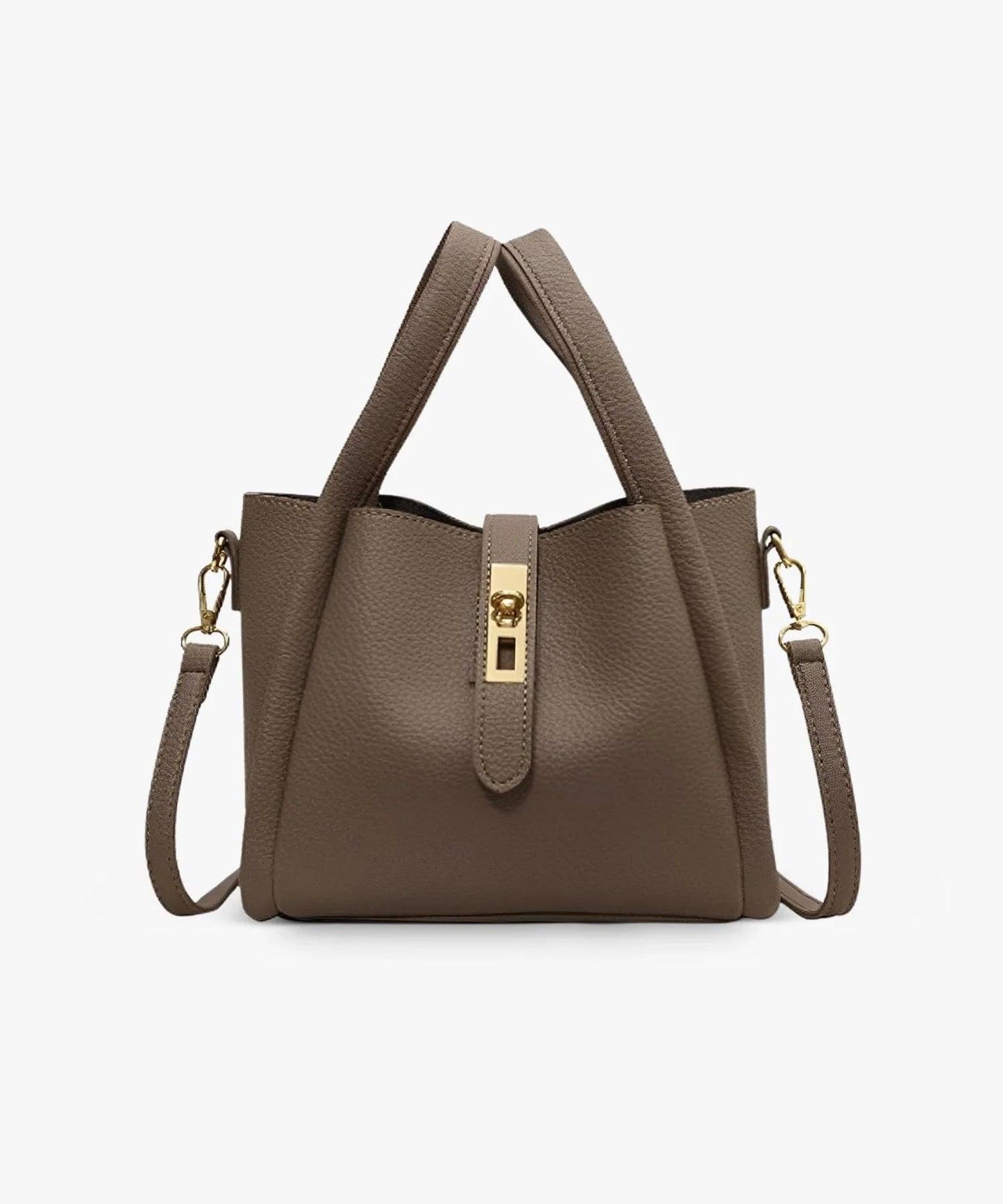 CARMELA SCHULTERTASCHE – ELEGANTE TASCHE MIT SCHLOSSDETAIL