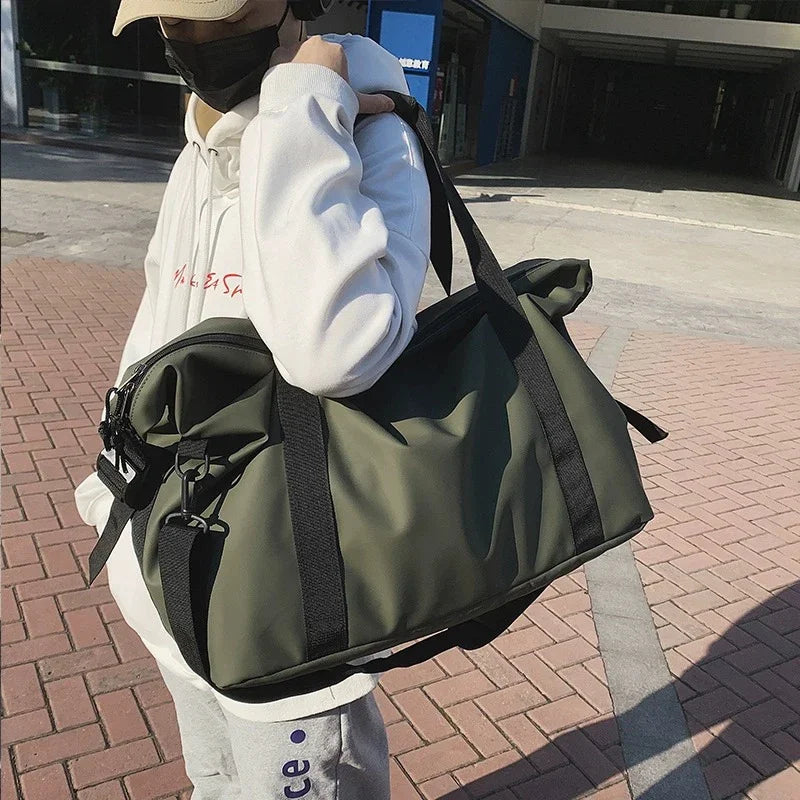 PALENQUE | REISETASCHE AUS OXFORD-STOFF