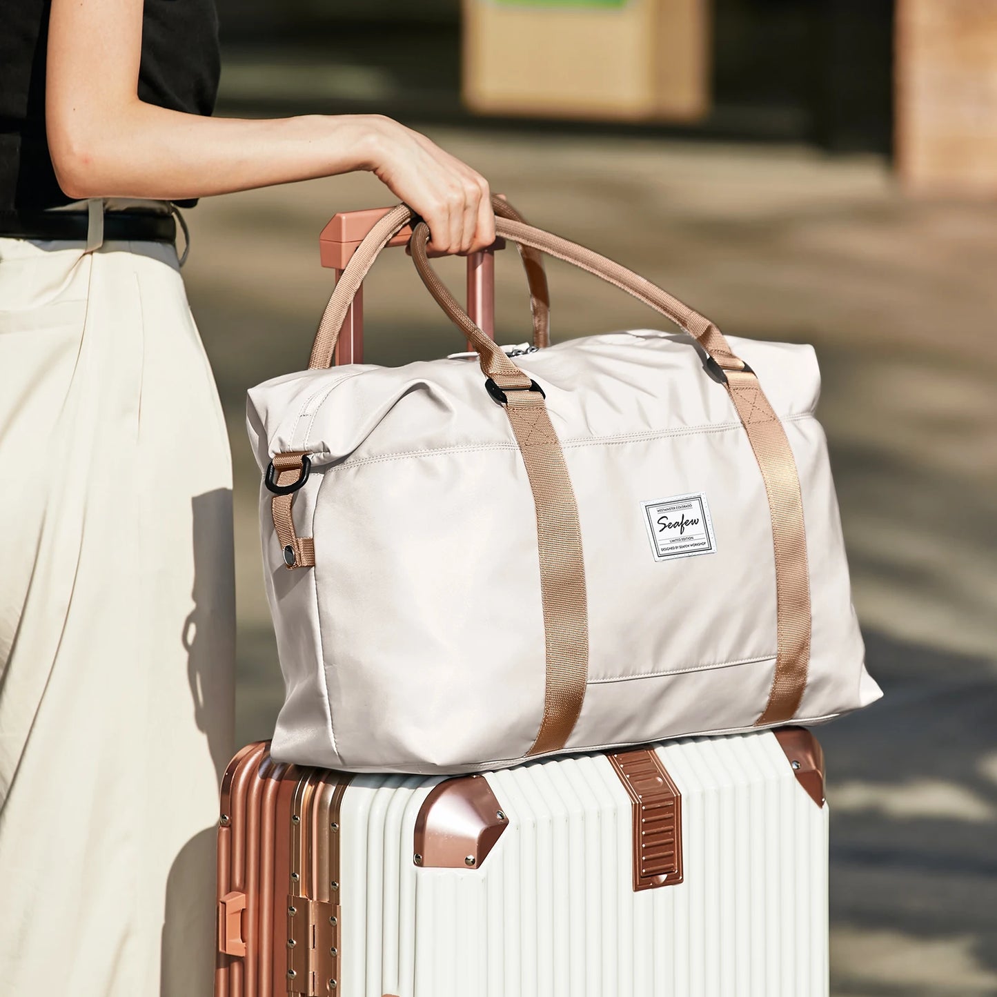 OSAKA REISETASCHE UNISEX – HANDGEPÄCK TASCHE FÜR FLUG & KURZTRIP