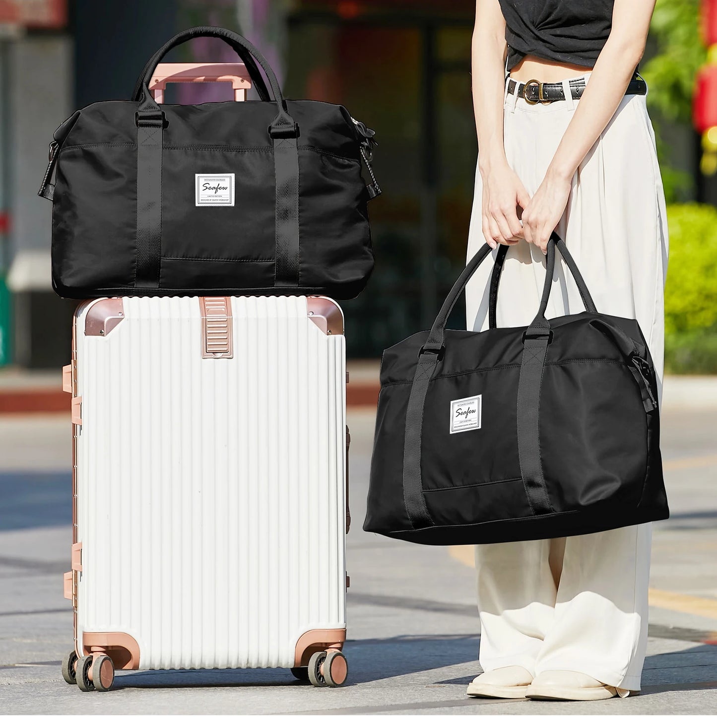 OSAKA REISETASCHE UNISEX – HANDGEPÄCK TASCHE FÜR FLUG & KURZTRIP