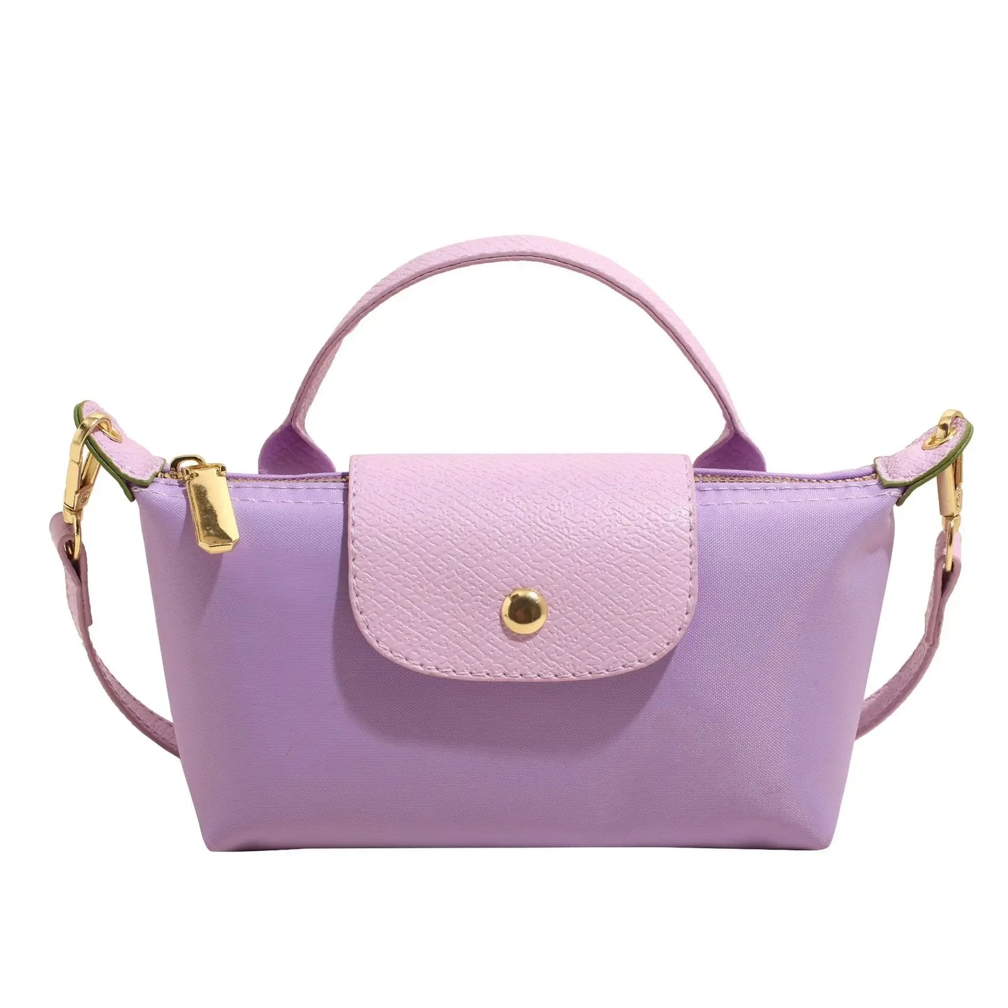 AYELIN MINI UMHÄNGETASCHE MIT KONTRASTDECKEL & RIEMEN