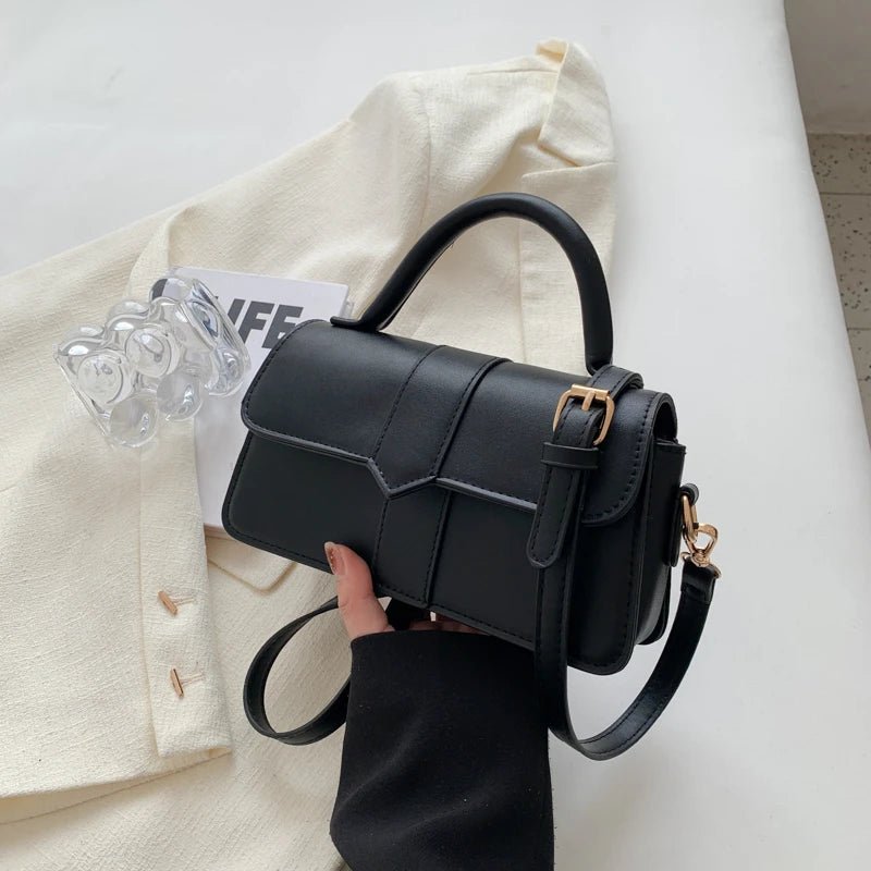 TISHA VINTAGE-SHOULDERBAG – KOMPAKTE RETRO-SCHULTERTASCHE MIT RIEMEN