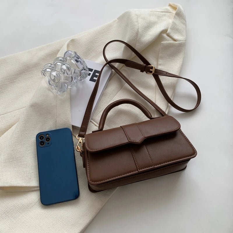 TISHA VINTAGE-SHOULDERBAG – KOMPAKTE RETRO-SCHULTERTASCHE MIT RIEMEN