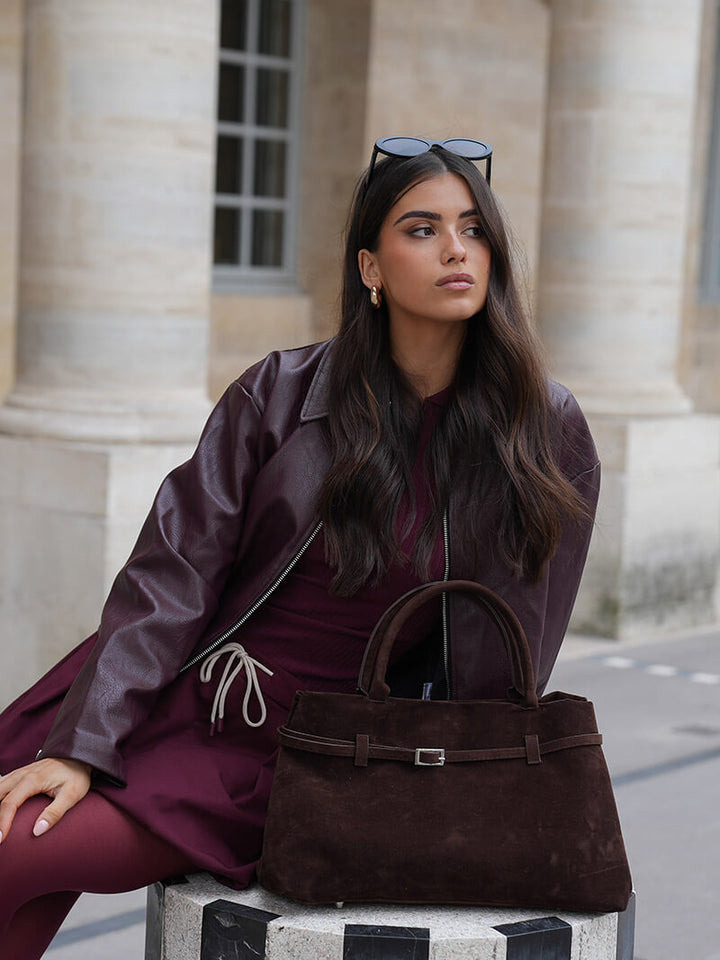 VANORA SATCHEL-TASCHE – KLASSISCHES DESIGN MIT LEDERLOOK & STATEMENT-VIBE