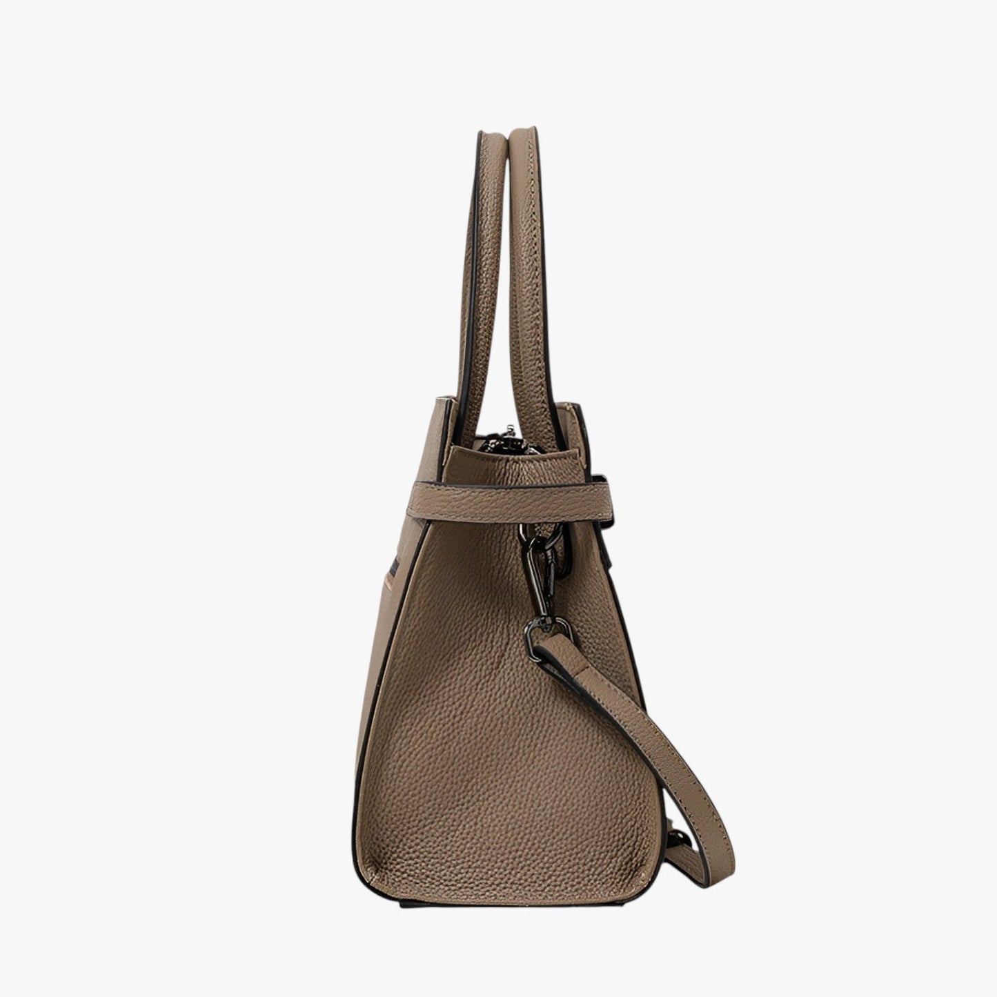ZARIYA | SCHULTERTASCHE IM KLASSISCHEN LOOK MIT METALLDETAILS