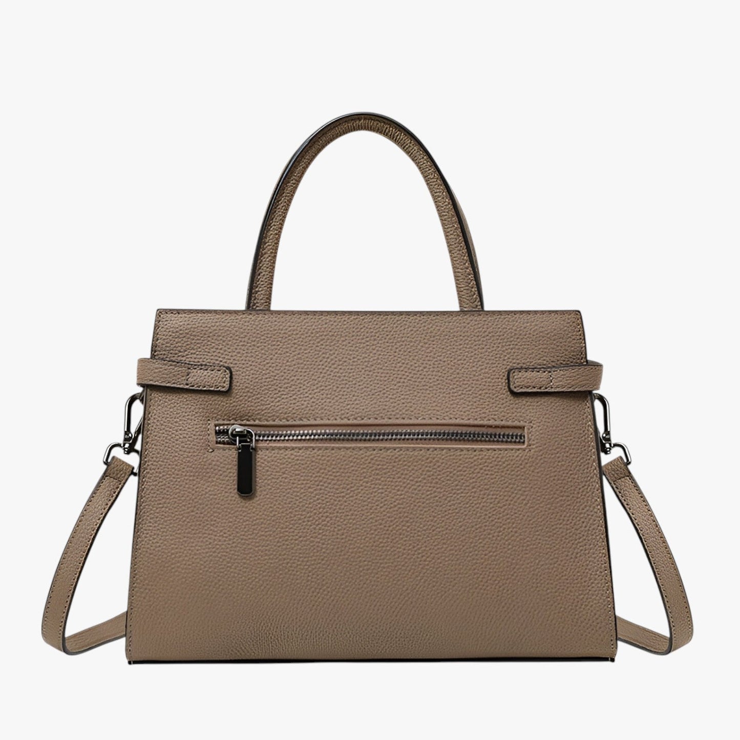 ZARIYA | SCHULTERTASCHE IM KLASSISCHEN LOOK MIT METALLDETAILS
